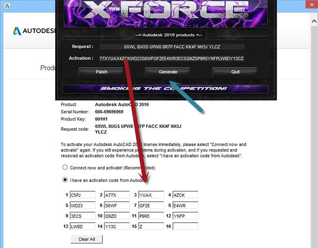 Xforce crack autodesk 2015